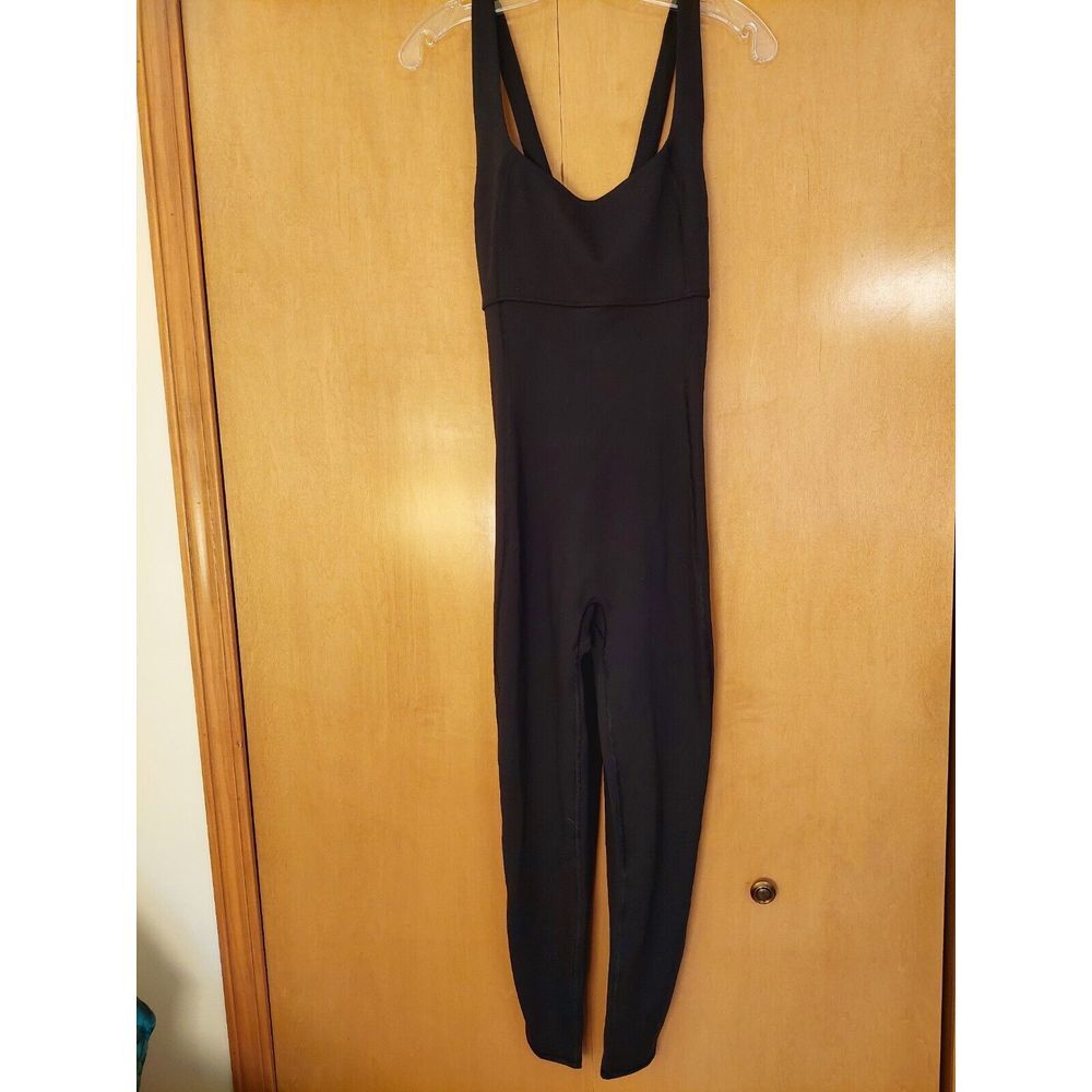 Spiritual Gangster Black Fitted Jumpsuit -Like New - Picture 4 of 14